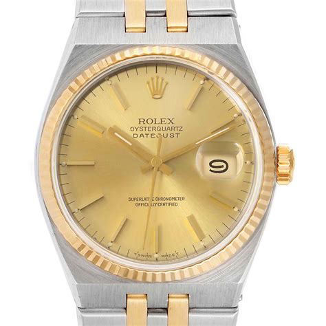 rolex gold quartz|rolex quartz watches for men.